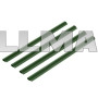 Лента для ограждения 19смх35м 450г/м2 зеленая 23699
